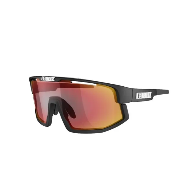 Bliz Vision Matt Black, Smoke With Red Multi Bliz Vision Matt Black, Smoke With Red Multi