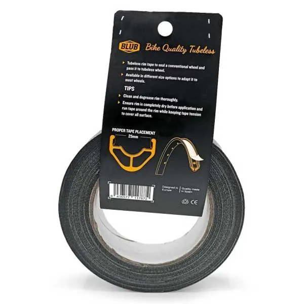 Blub 25 Mm Tubeless Felgteip 25 M, Yellow, One Size