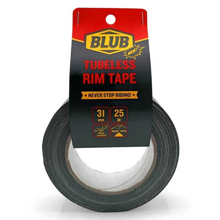 Blub 31 Mm Tubeless Felgteip 25 M, Yellow, One Size