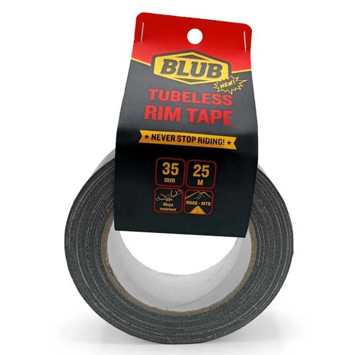 Blub 35 Mm Tubeless Felgteip 25 M, Yellow, One Size