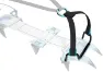 Blue Ice Harfang toe baskets, Black, One Size