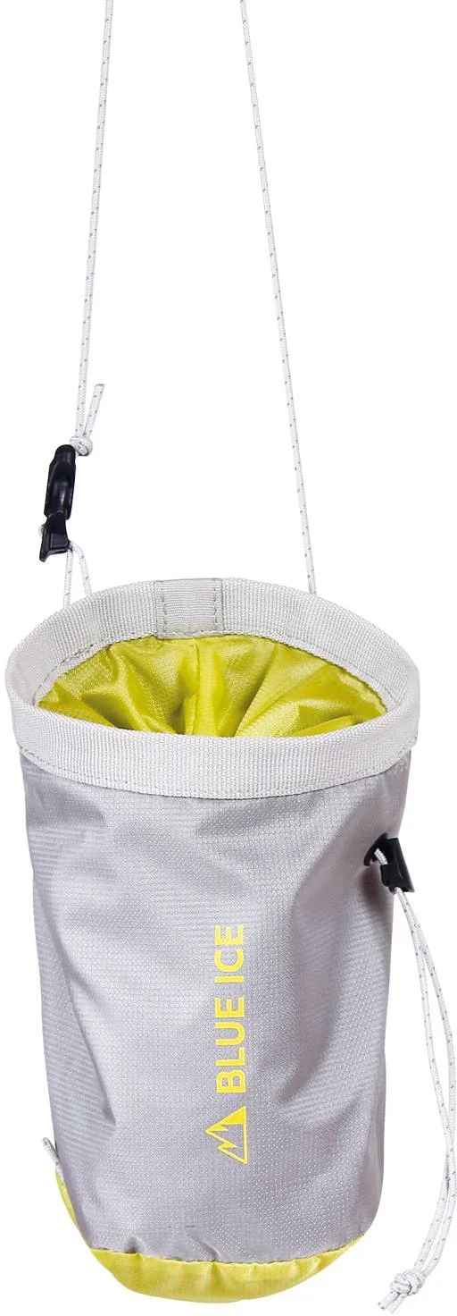 Blue Ice Sender chalk bag