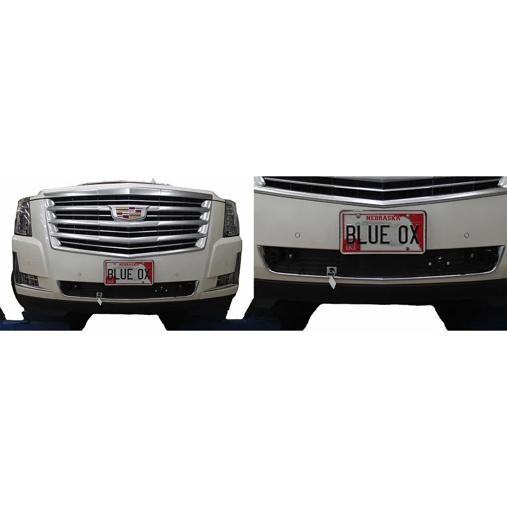 Blue Ox Cadillac Escalade Gmc Yukon Xl Bx1716 Grunnplatestøtte, Grey, One Size