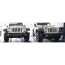 Blue Ox Jeep Wrangler Hovedkortstøtte, Grey, One Size
