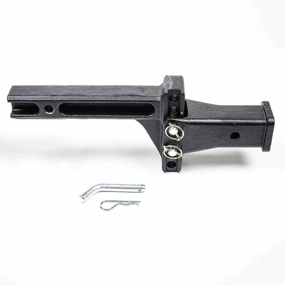 Blue Ox Justerbar Støtte For Tilhengerfeste, Black, 50.8mm