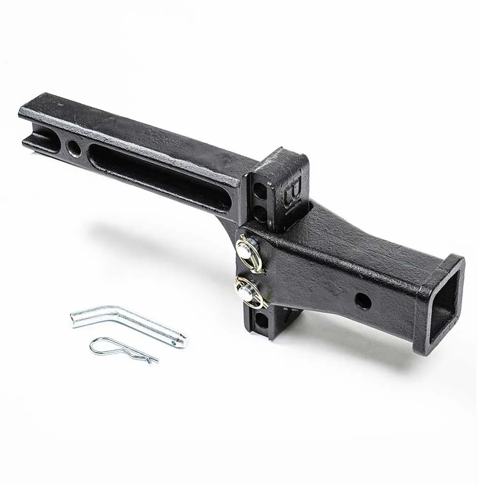 Blue Ox Justerbar Støtte For Tilhengerfeste, Black, 50.8mm