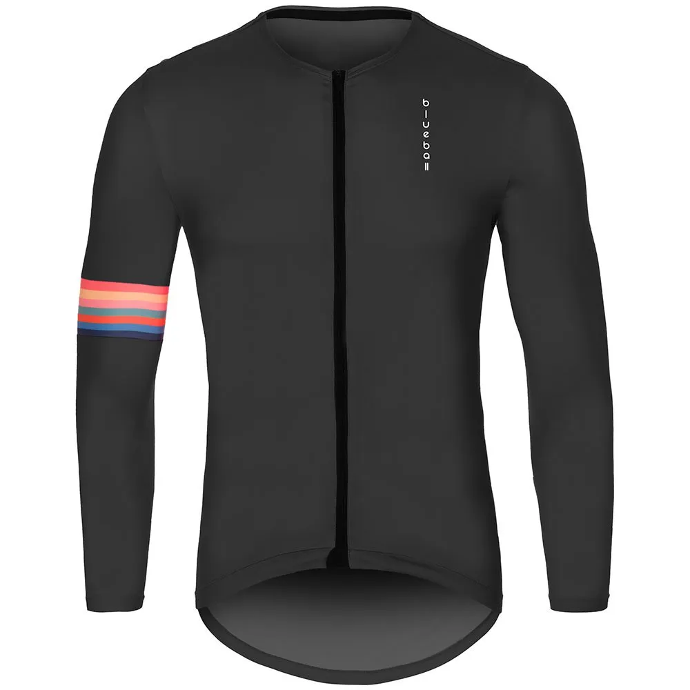 Blueball Sport Bb110401t Langarmet Enduro-sykkeltrøye, Black, M