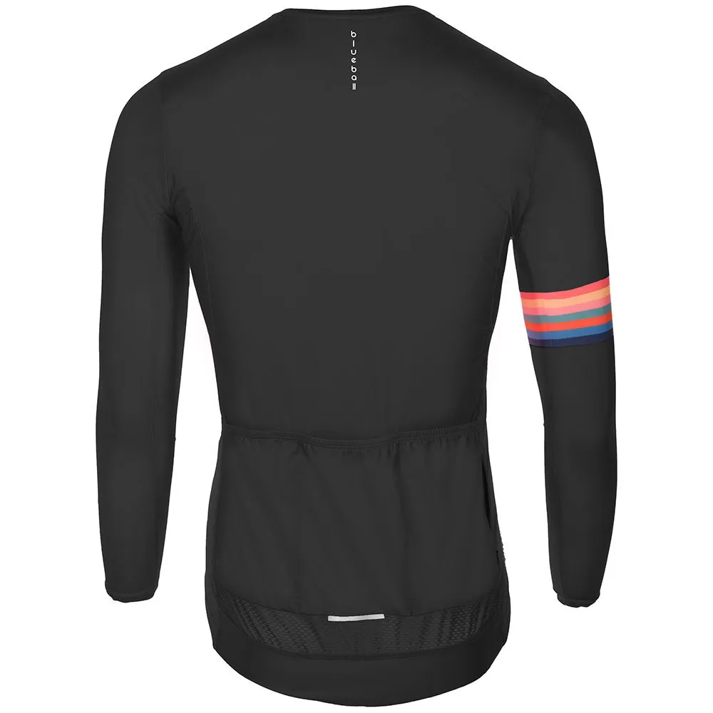 Blueball Sport Bb110401t Langarmet Enduro-sykkeltrøye, Black, M