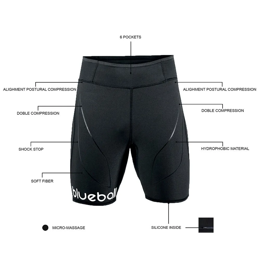 Blueball Sport Running Pocket Korte Leggings male