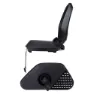 bobike One Junior Mik Hd Bakre Barnesykkelsete, Black, Max 27kg