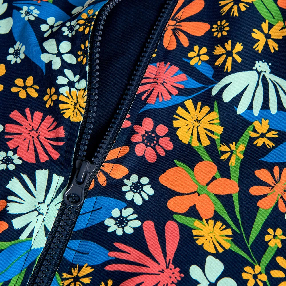 Boboli Bomber Knit Floral Jakke Boboli Bomber Knit Floral Jakke