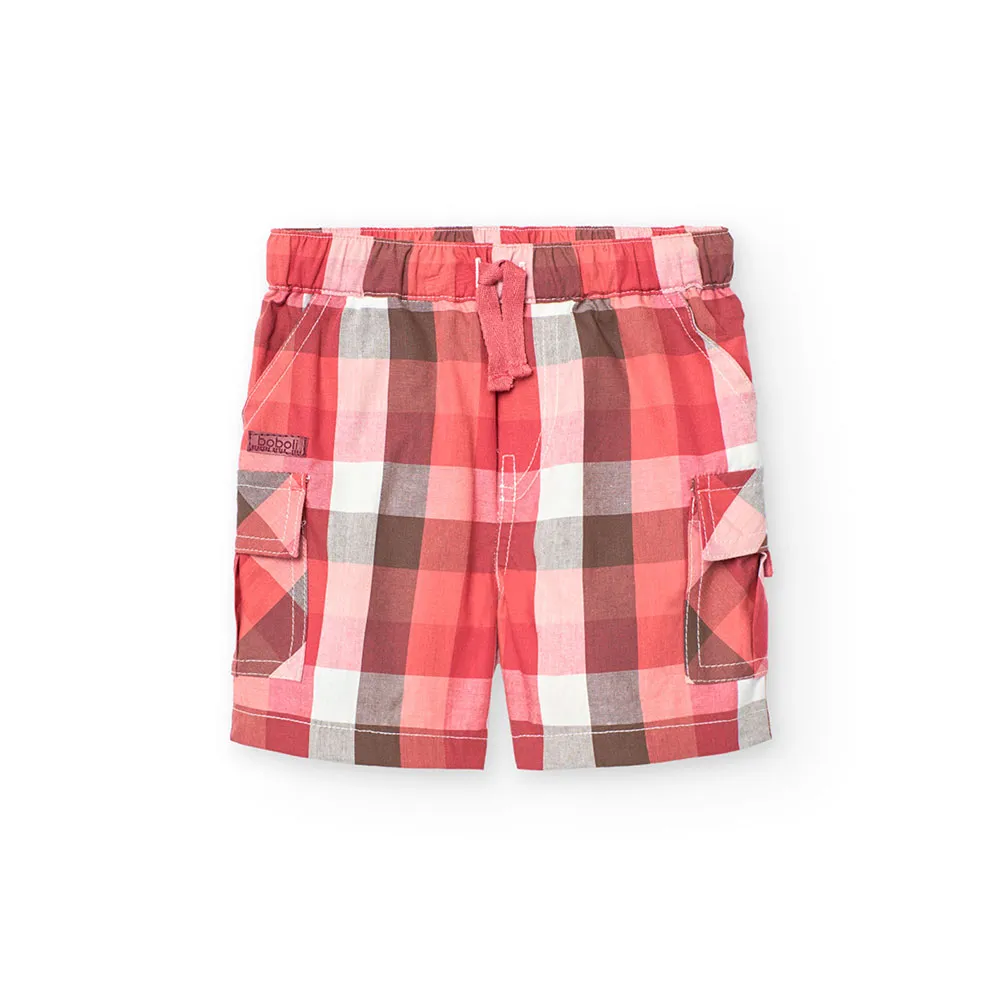 Boboli Check Shorts
