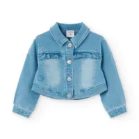 Boboli Denim Knit Jakke Boboli Denim Knit Jakke
