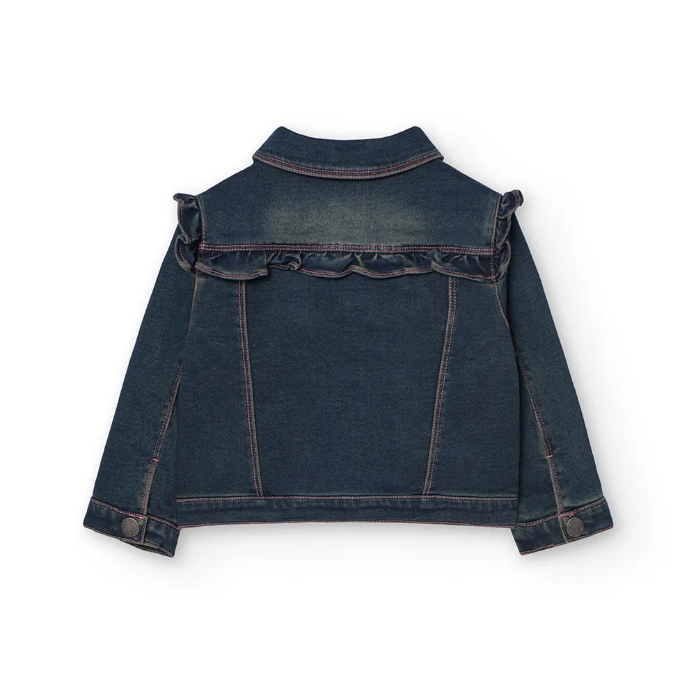 Boboli Denim Knit Jakke