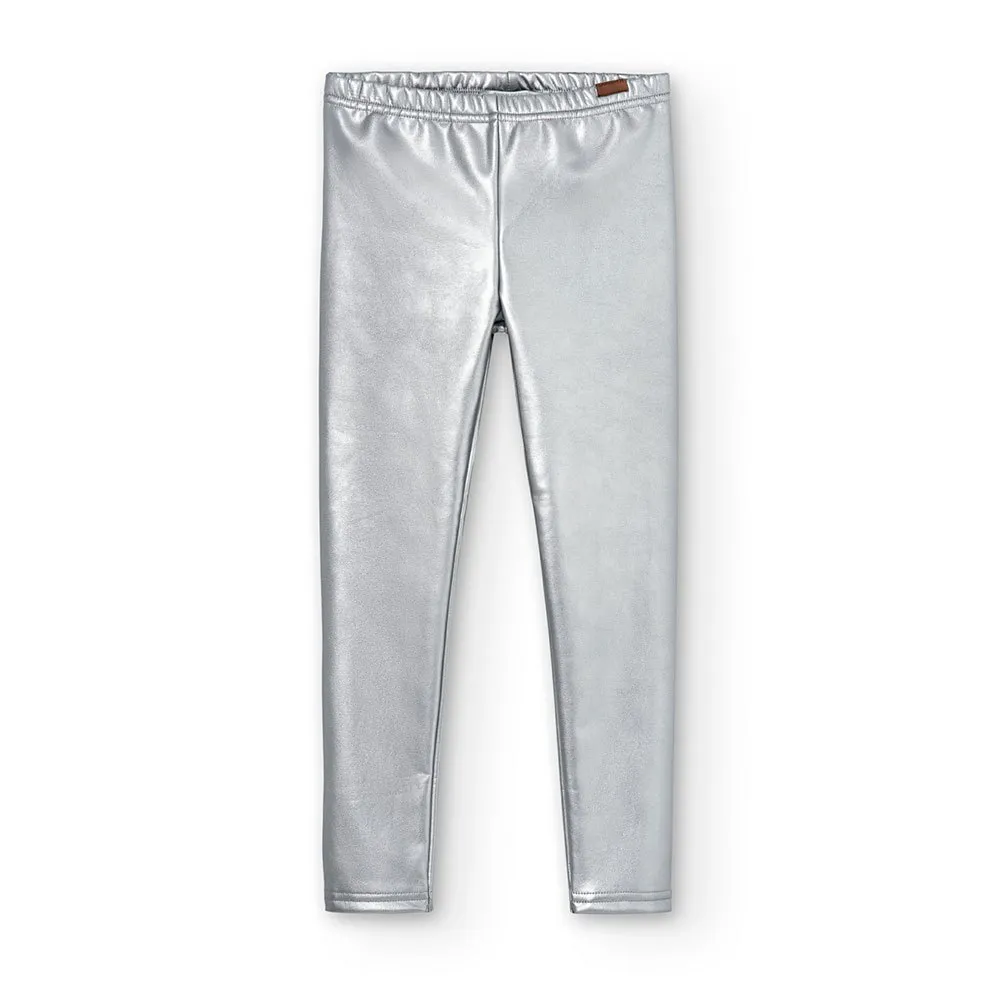 Boboli Fake Fur Stretch Leggings