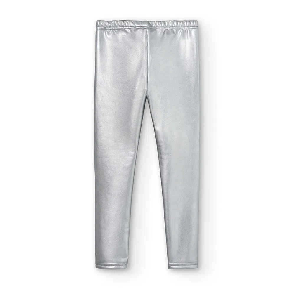 Boboli Fake Fur Stretch Leggings