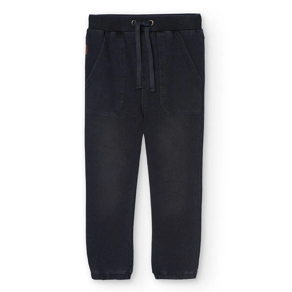Boboli Fleece Denim Bukser Boboli Fleece Denim Bukser