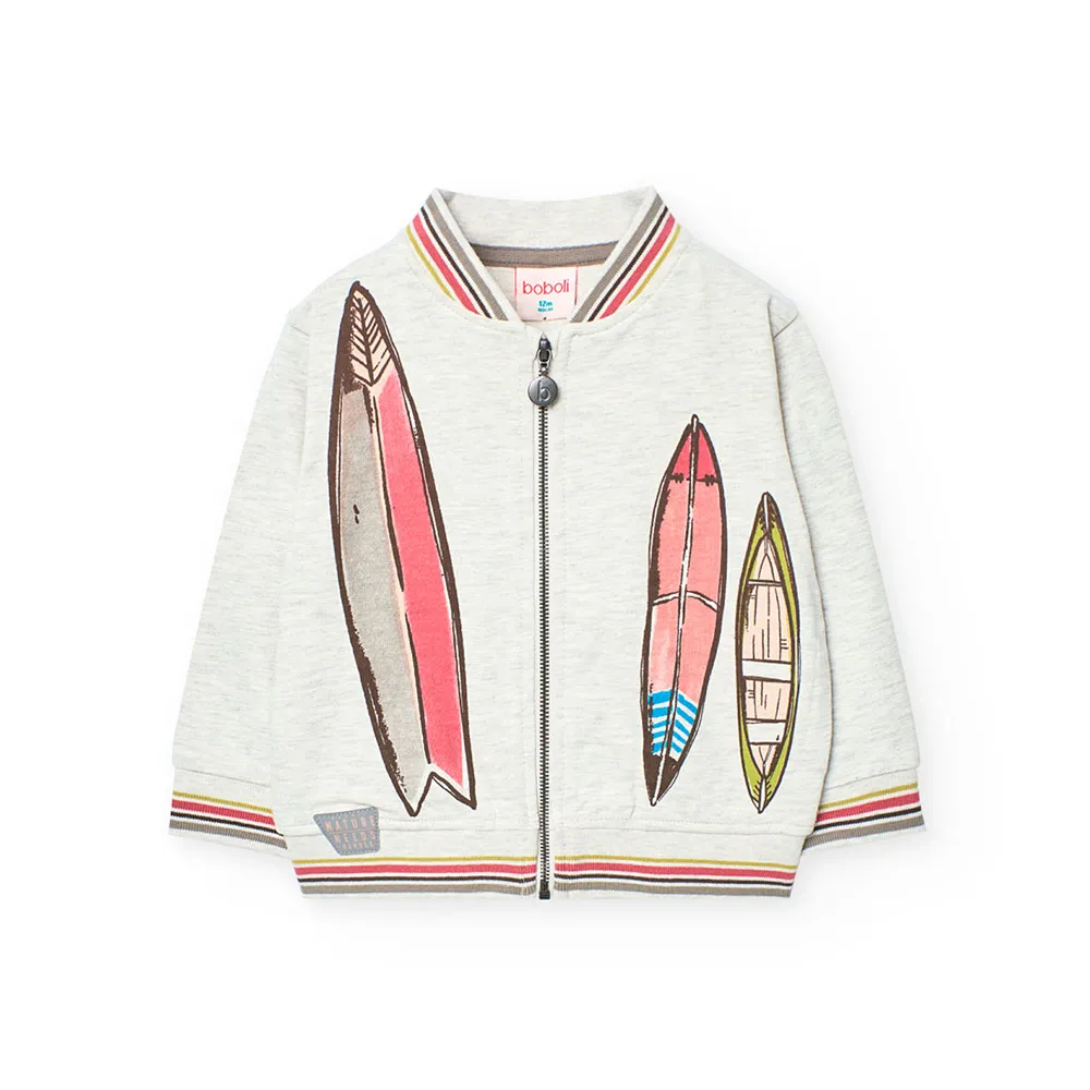 Boboli Fleece Flame Jakke