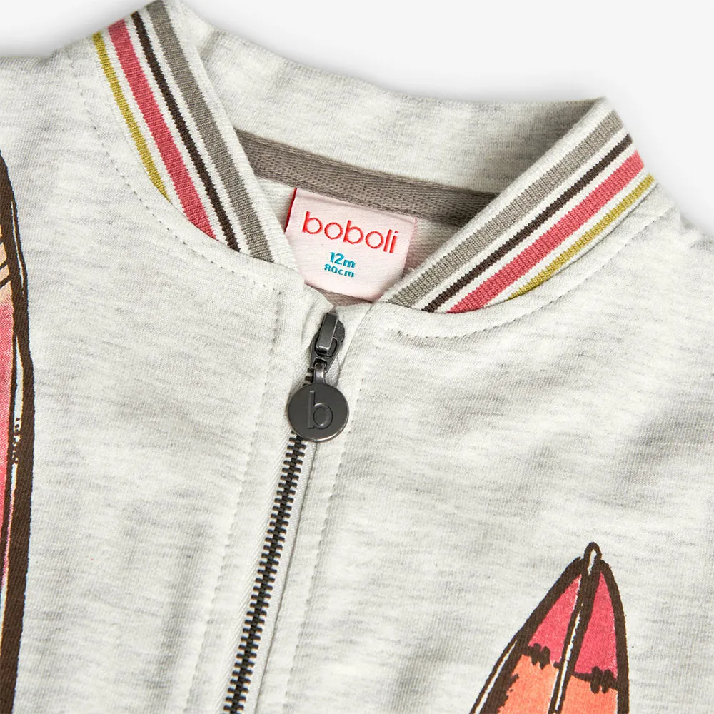 Boboli Fleece Flame Jakke
