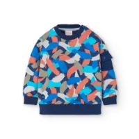 Boboli Fleece Printed Genser