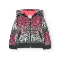 Boboli Fleece Printed Jakke