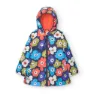 Boboli Hooded Rain Floral Jakke