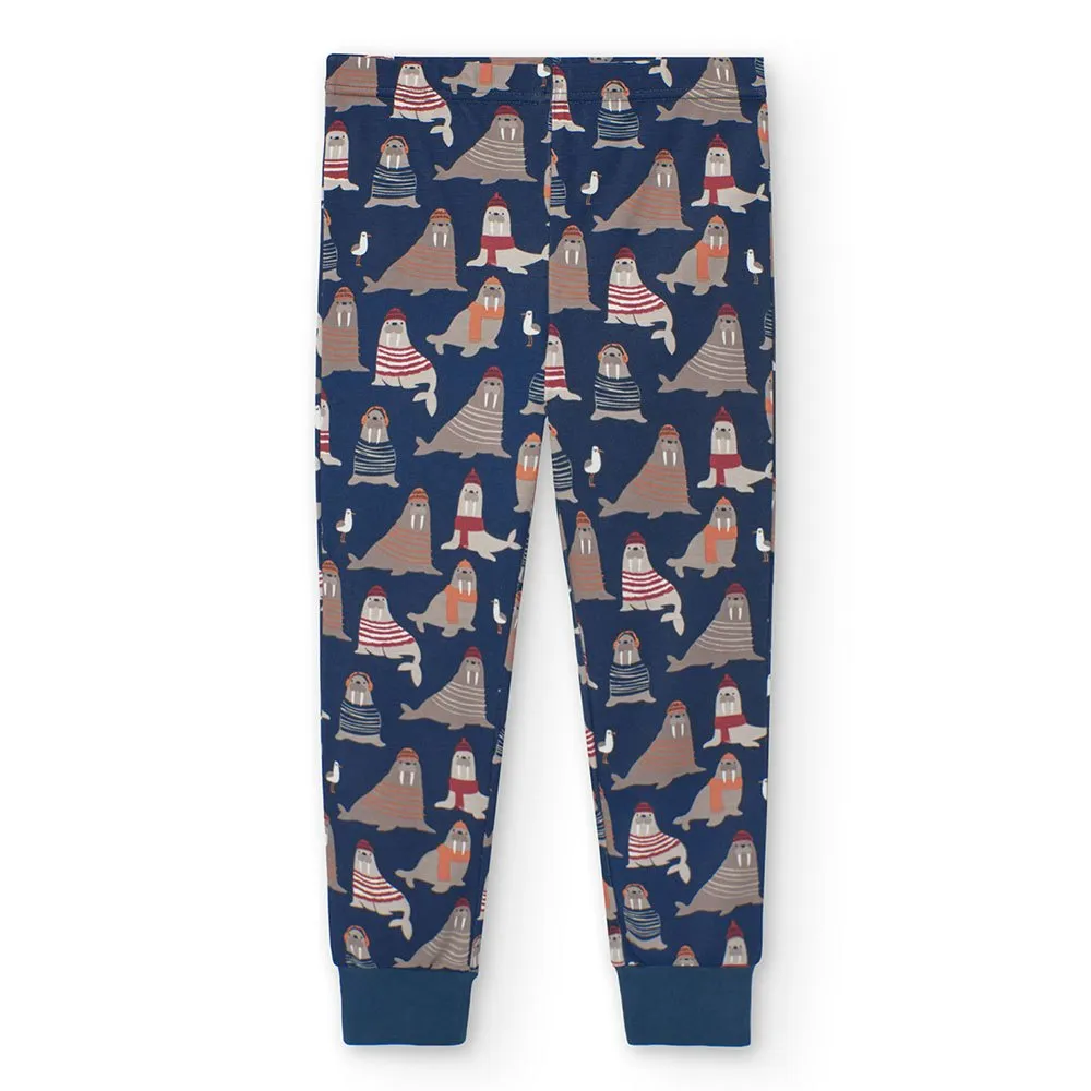 Boboli Interlock Pyjamas Med Lange Ermer Boboli Interlock Pyjamas Med Lange Ermer