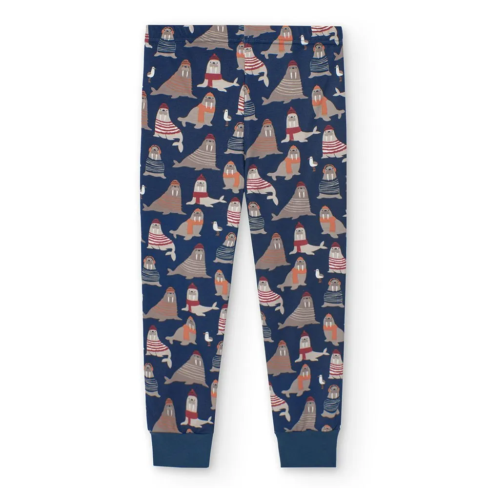 Boboli Interlock Pyjamas Med Lange Ermer Boboli Interlock Pyjamas Med Lange Ermer