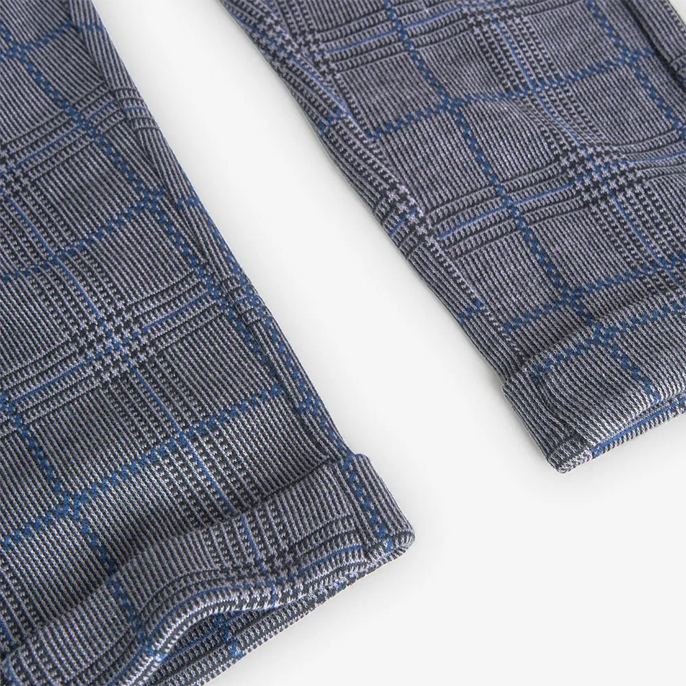Boboli Knit Check Bukser