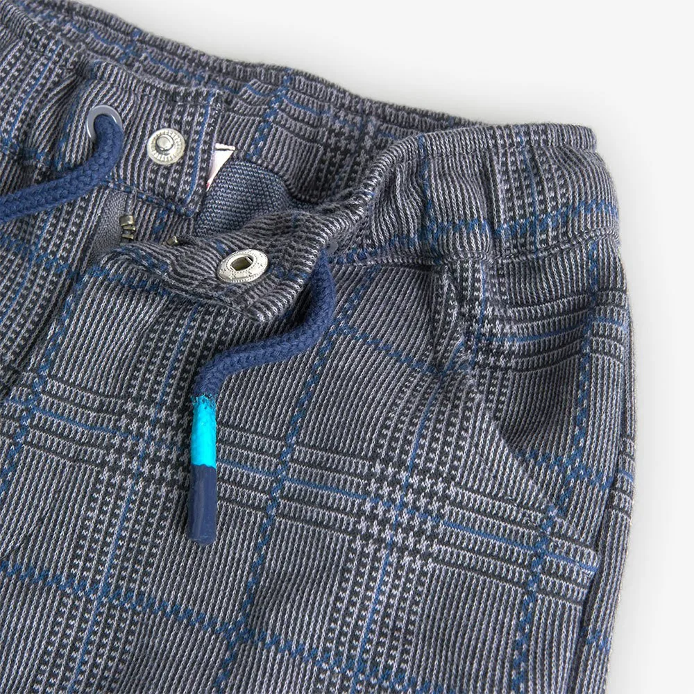 Boboli Knit Check Bukser