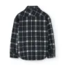 Boboli Knit Check Skjorte Med Lange Ermer