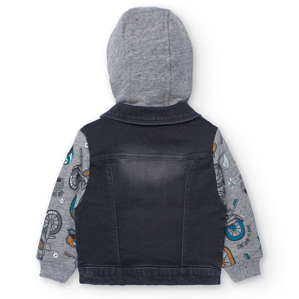 Boboli Knit Combined Jakke Boboli Knit Combined Jakke