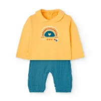 Boboli Knit Combined Langarmet Sett Boboli Knit Combined Langarmet Sett