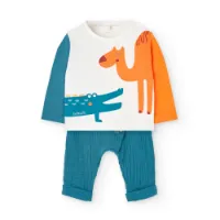 Boboli Knit Combined Langarmet Sett Boboli Knit Combined Langarmet Sett