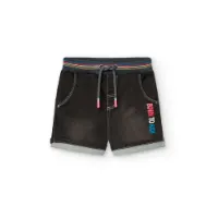 Boboli Knit Denim Shorts