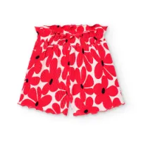 Boboli Knit Floral Shorts Boboli Knit Floral Shorts