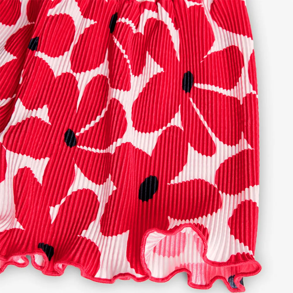 Boboli Knit Floral Shorts Boboli Knit Floral Shorts