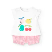 Boboli Knit Kortskjorte Sett