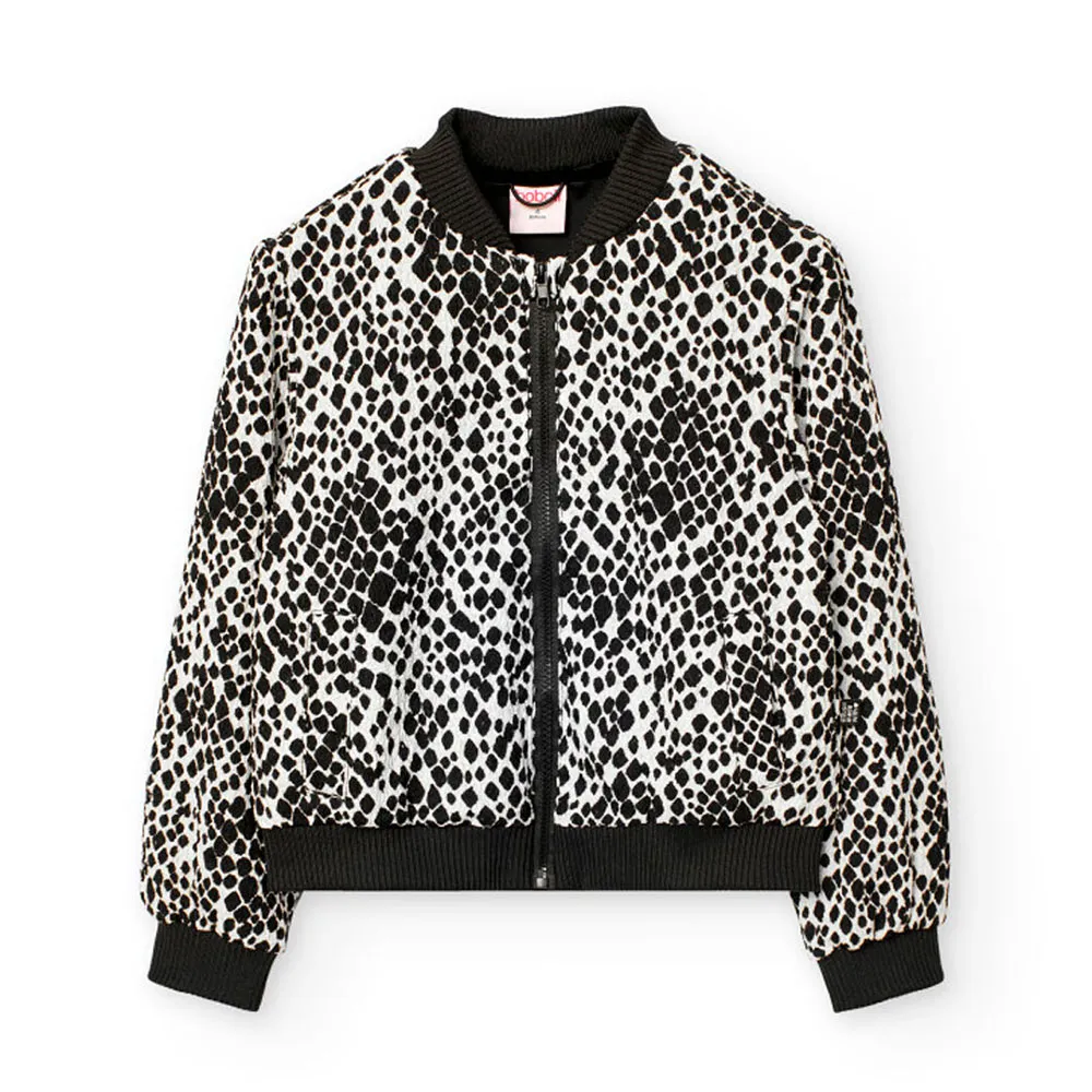 Boboli Knit Printed Jakke