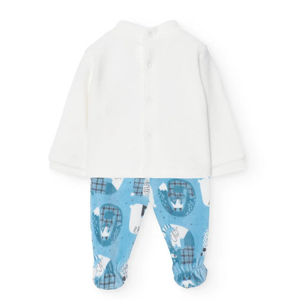Boboli Knit Printed Langarmet Sett Boboli Knit Printed Langarmet Sett