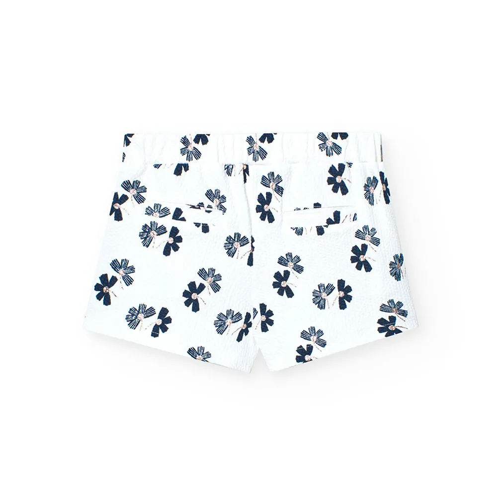 Boboli Knit Printed Shorts Boboli Knit Printed Shorts
