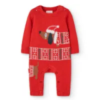 Boboli Knitted Play Puppy Sparkedress