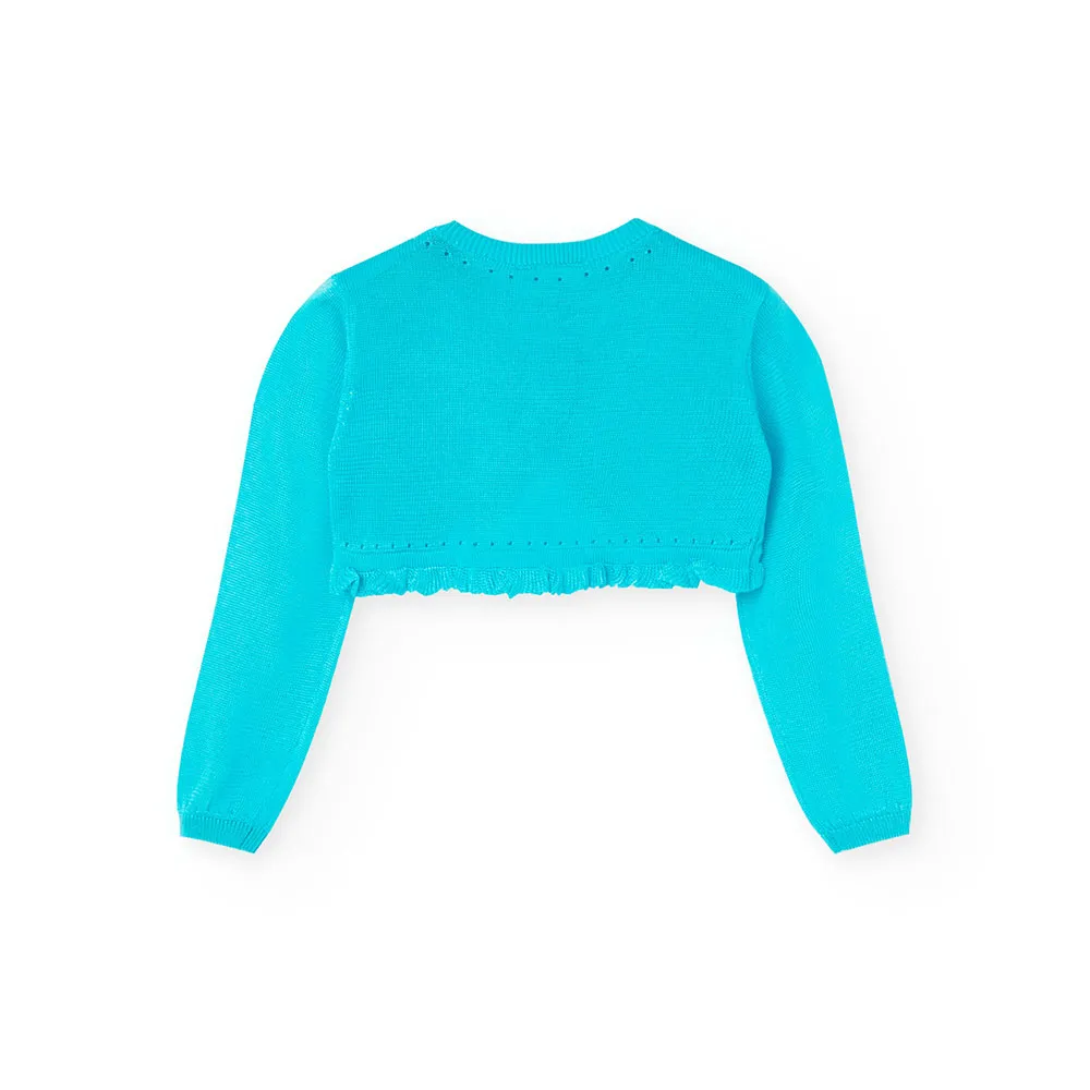 Boboli Knitwear Bolero Jakke Boboli Knitwear Bolero Jakke