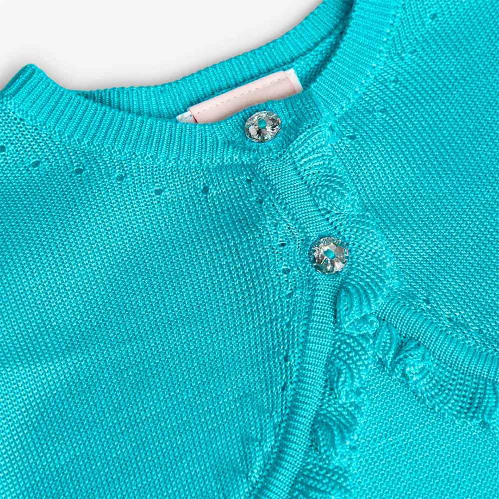 Boboli Knitwear Bolero Jakke Boboli Knitwear Bolero Jakke