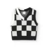 Boboli Knitwear Check Vest