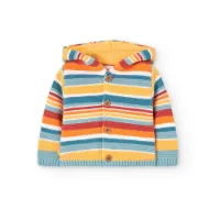 Boboli Knitwear Striped Jakke