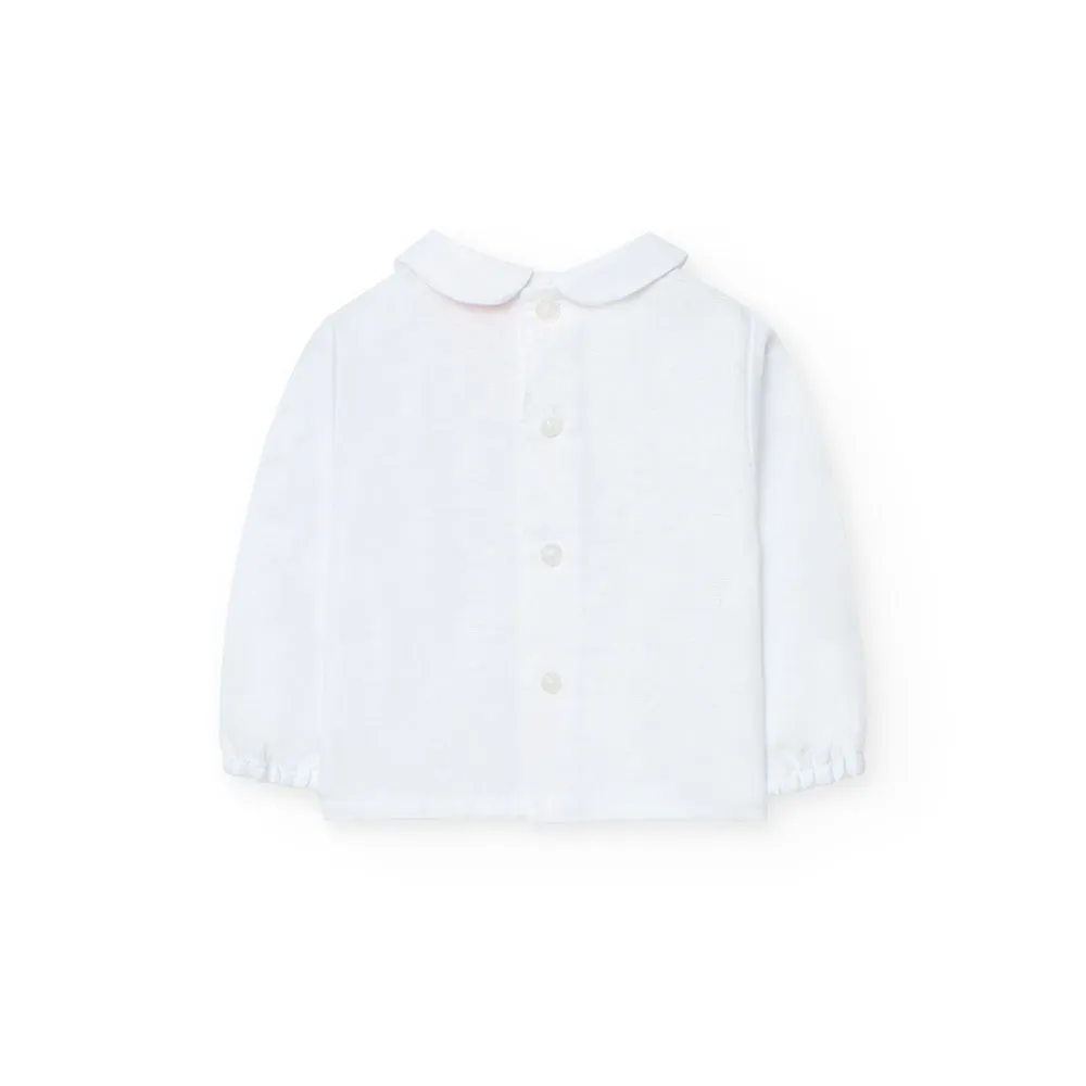 Boboli Linen Langarmet Sett Boboli Linen Langarmet Sett