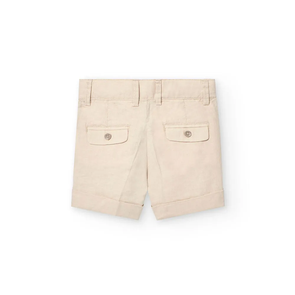 Boboli Linen Shorts Boboli Linen Shorts