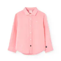 Boboli Linen Skjorte Med Lange Ermer