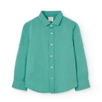 Boboli Linen Skjorte Med Lange Ermer
